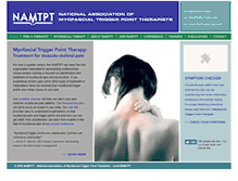 Tablet Screenshot of myofascialtherapy.org